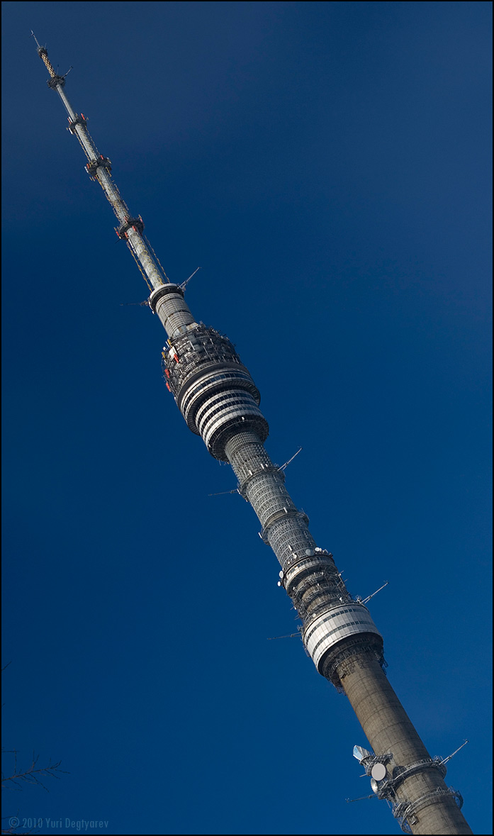 © Юрий Дегтярёв ( Yuri Degtyarev ) - - Москва. Телебашня 