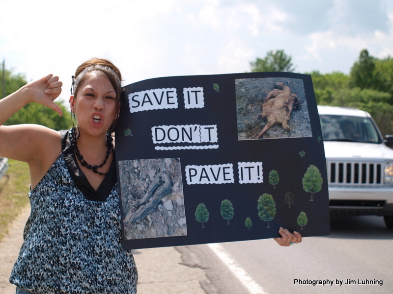 © Jim Luhning - Beaver fever!  WPO protest