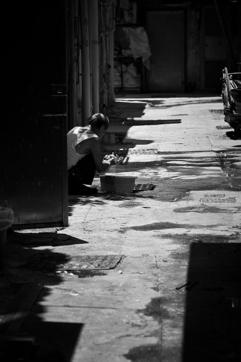 © Keith Ng - Washing in back lane, Hong Kong