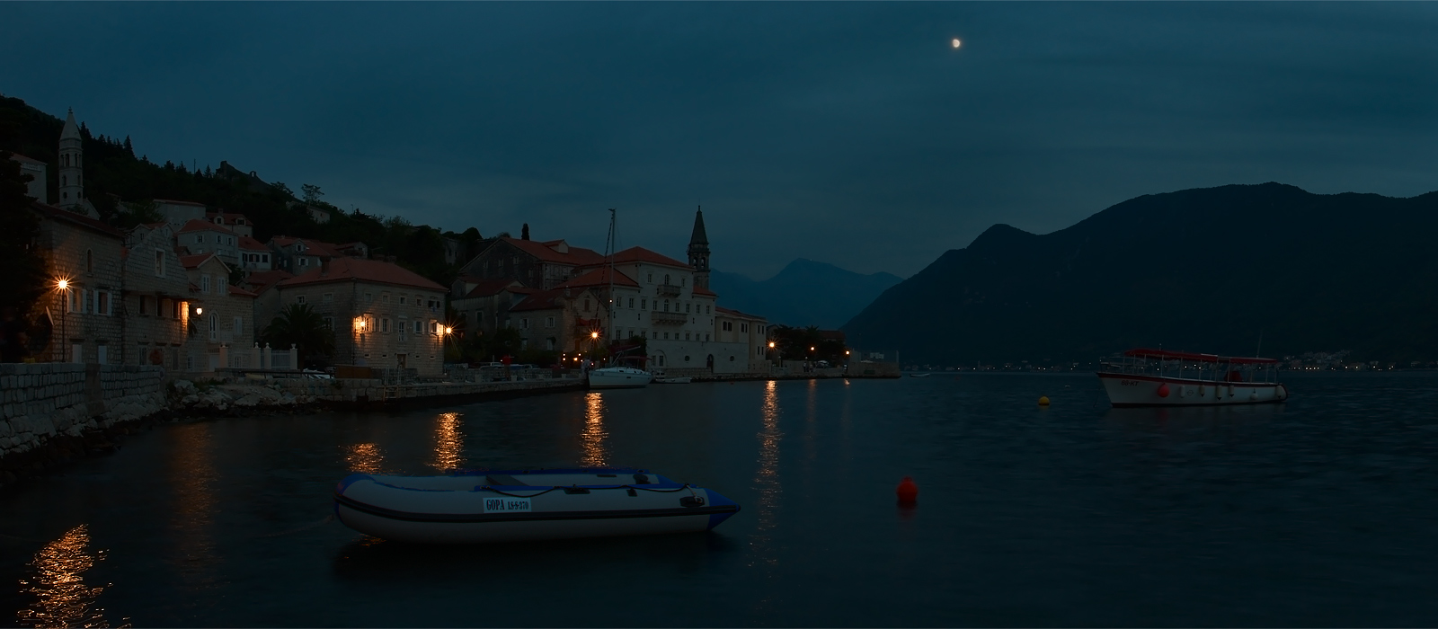 © Oleg Dmitriev - evening in perast