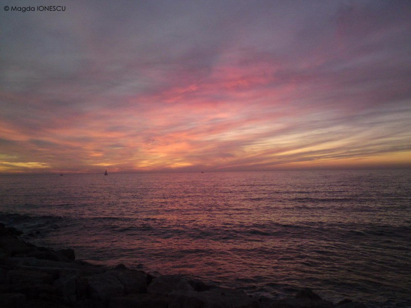 © Magda Ionescu - Apus Tel Aviv