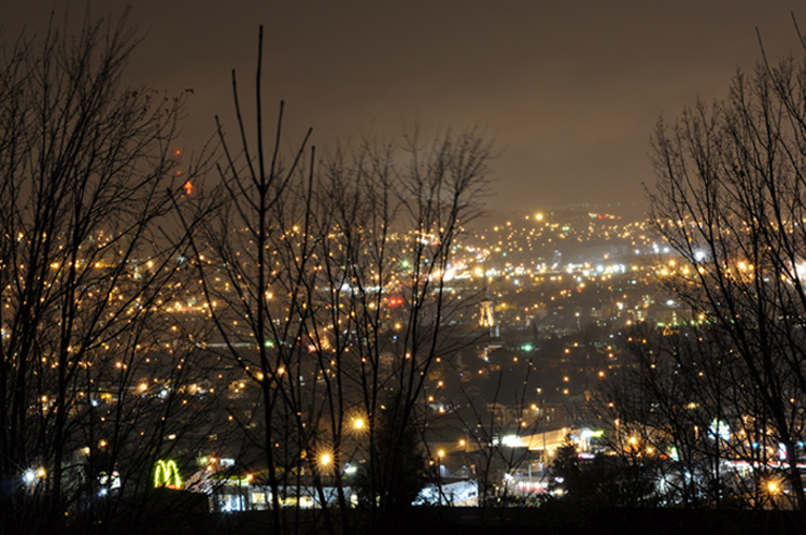 © Daniel Cote - pluie sur Sherbrooke