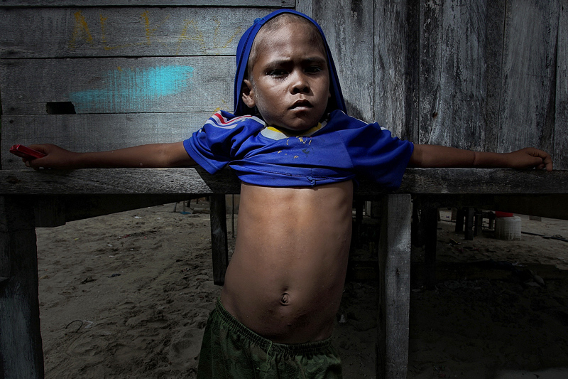 © perak man - Face of Mabul Island