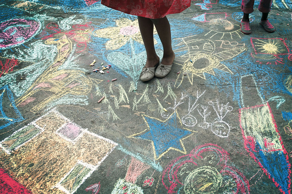 © Fabrice Boutin - Blue Africa - chalk party - South Africa