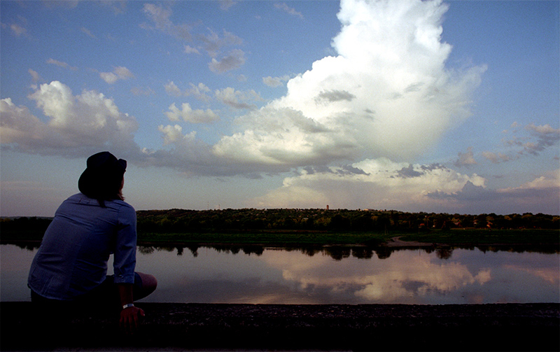 © Max Bashkirov - Evening near Dniester river (Вечер у Днестра)