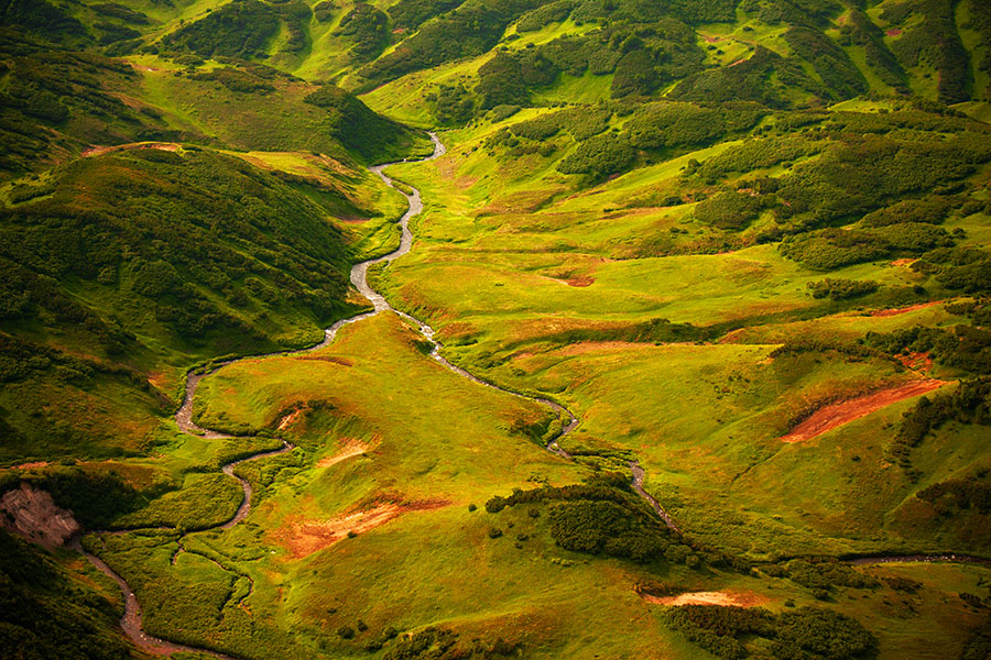 © Andrey Lavrov - Above Kamchatka