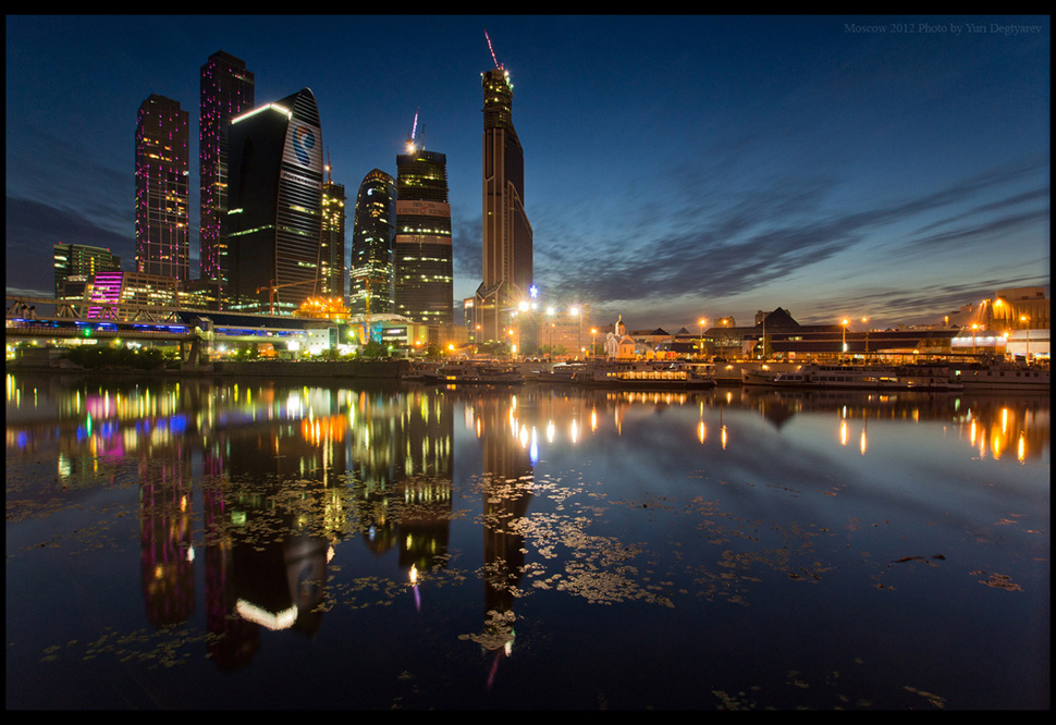 © Юрий Дегтярёв ( Yuri Degtyarev ) - Moscow. Moscow City.