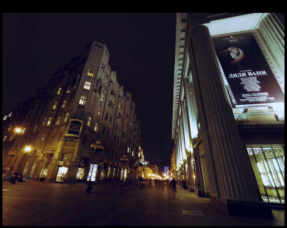 © time traveler - old street of Moscow