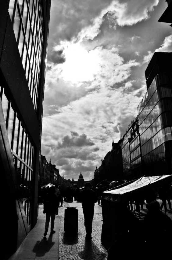 © Maria Zak - Shadows. Buildings. Clouds.