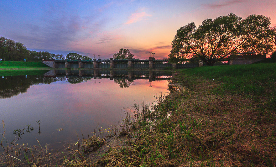 © Maximilian Buckup - Sonnenuntergang am Pretziener Wehr...