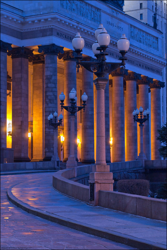 © Юрий Дегтярёв ( Yuri Degtyarev ) - Moscow. Moscow State University.